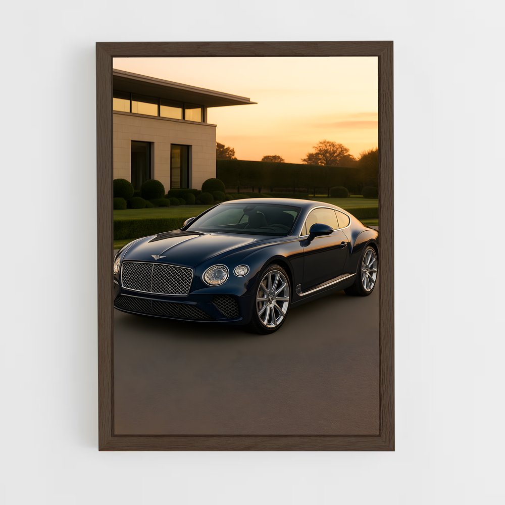Poster Continental speed – affiche Bentley (vue 5)